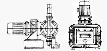 DBY型电动隔膜泵结构图